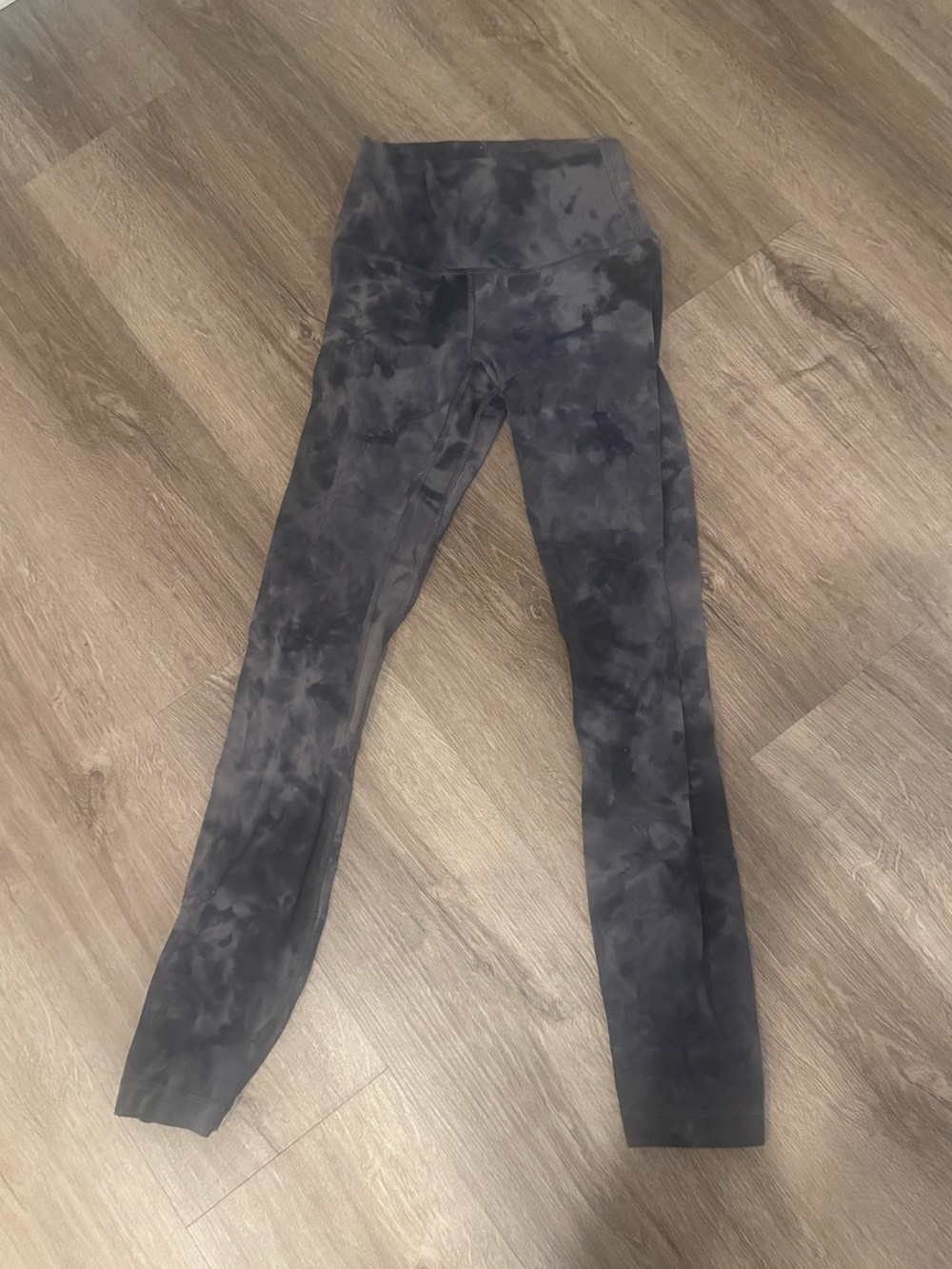 Lululemon Align 25" "Dye Pitch Grey Graphite Grey"  Leggings size 2